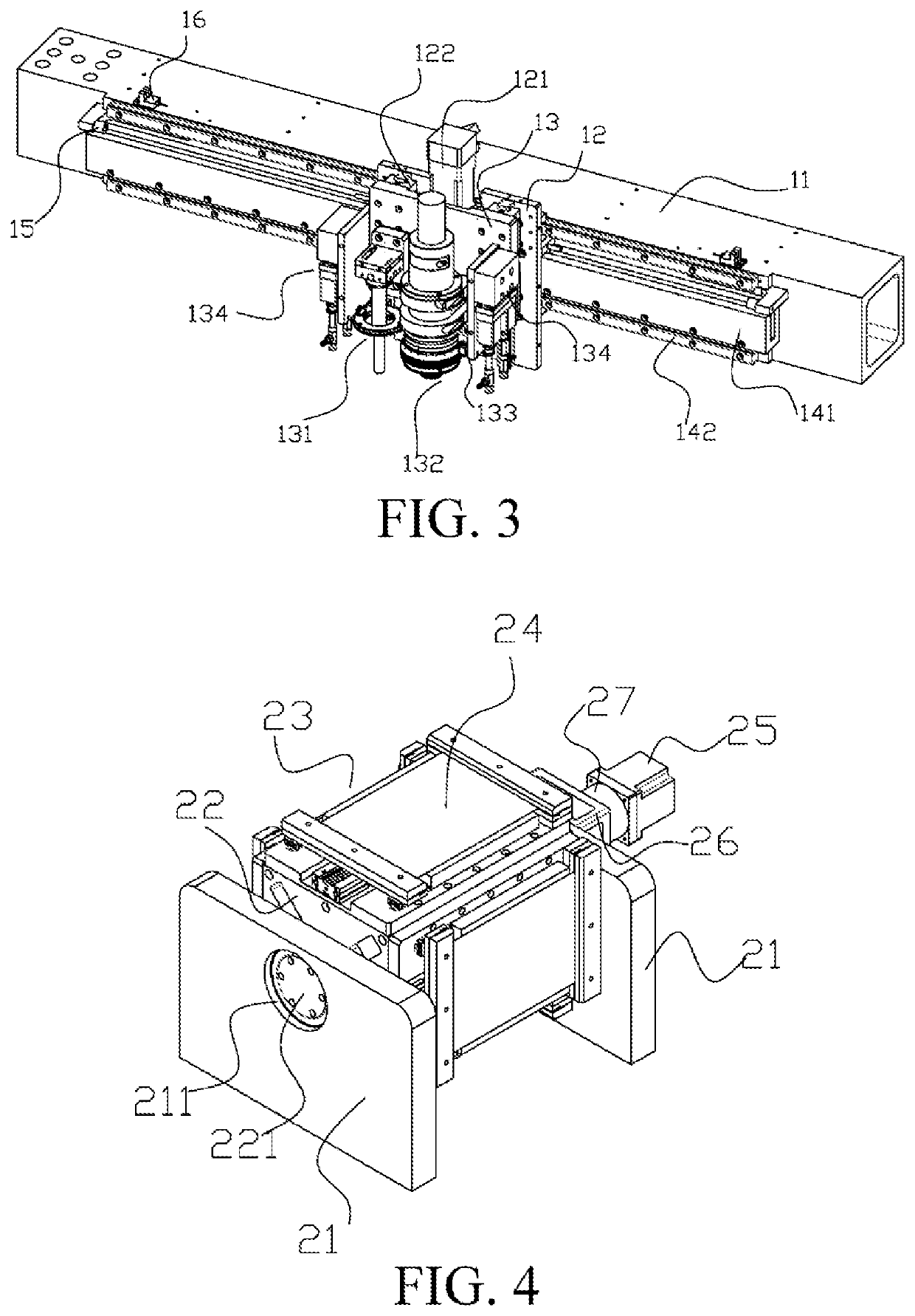 Automatic step steel plate cutting and welding device, and method thereof