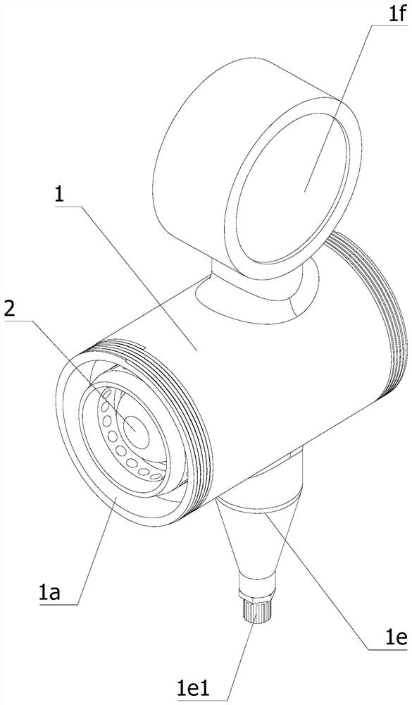 Connector structure for ventilation pipe of crankcase of wind driven generator