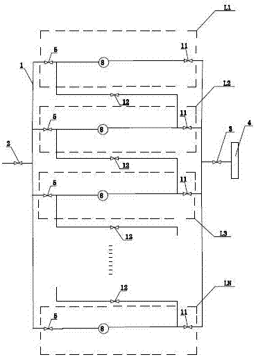 Compression level switchable compressor and use method thereof