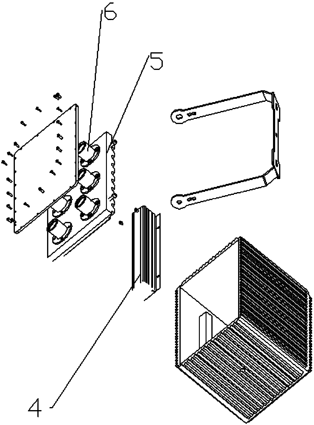 Laser projection lamp