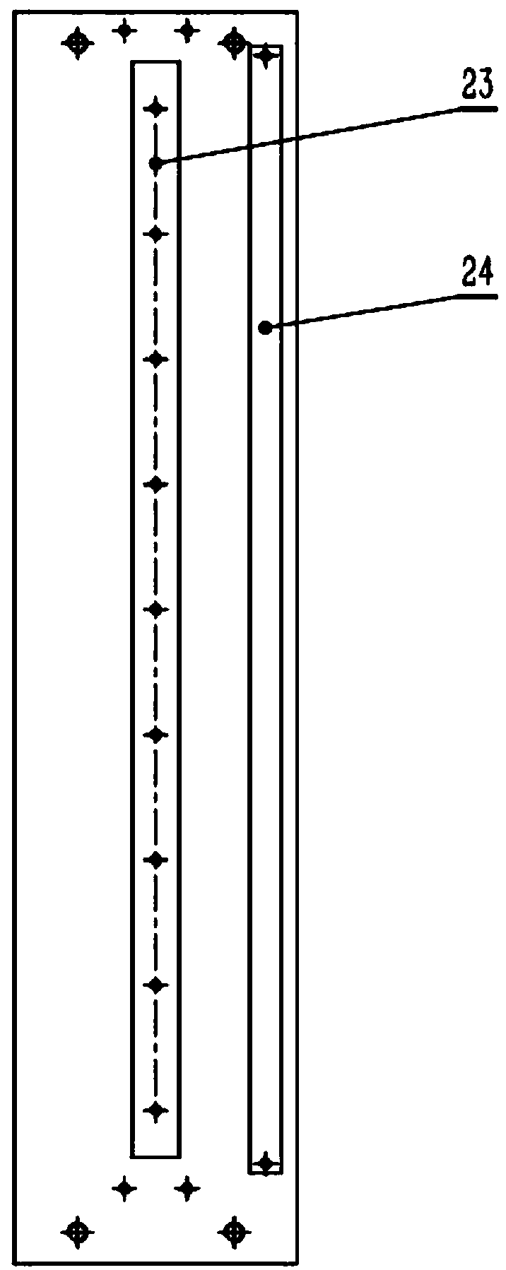 A high-precision self-resetting probe type displacement measuring device and measuring method