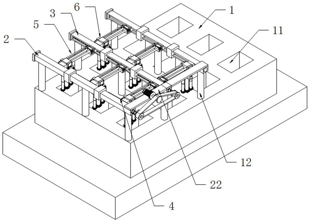 Height detection device for suspension bridge open caisson mud suction