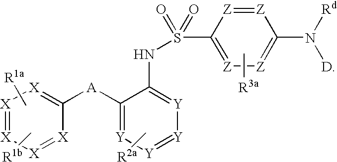 Triazolyl pyridyl benzenesulfonamides