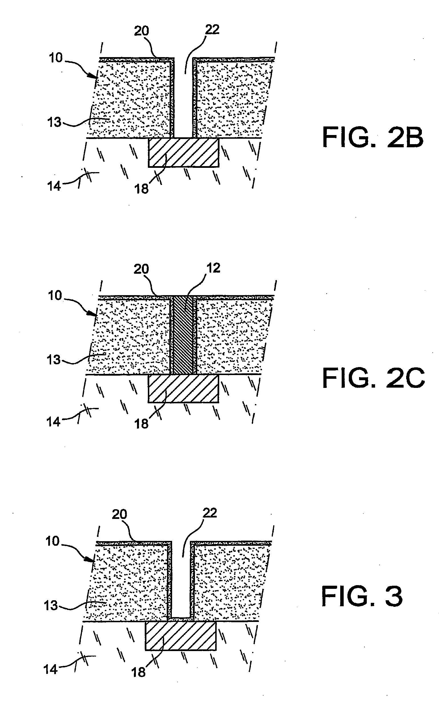 Interconnection structure with low dielectric constant