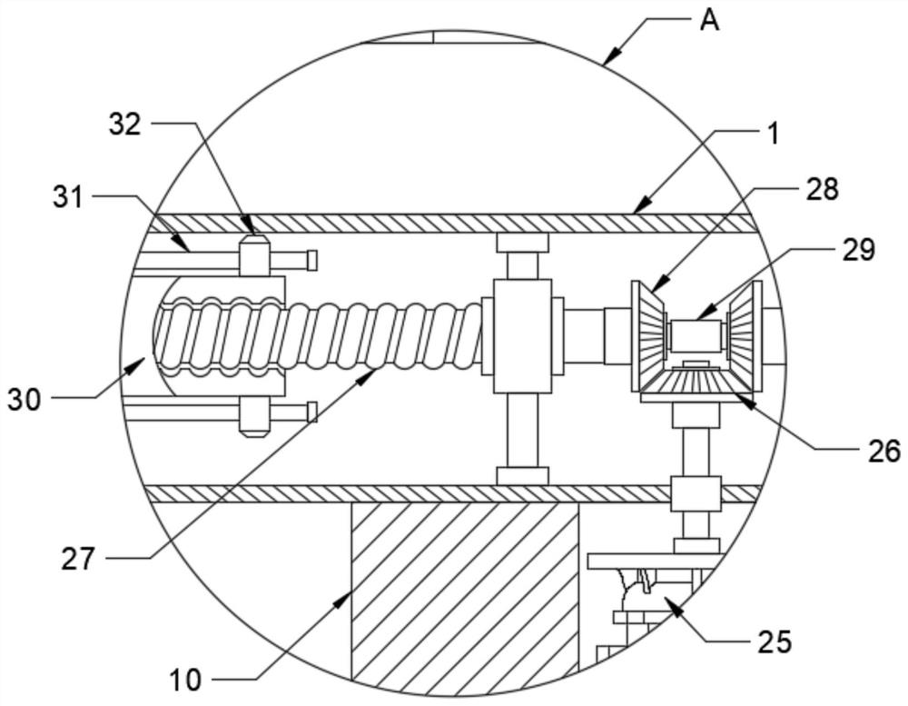 Lifting device for motor shell assembly
