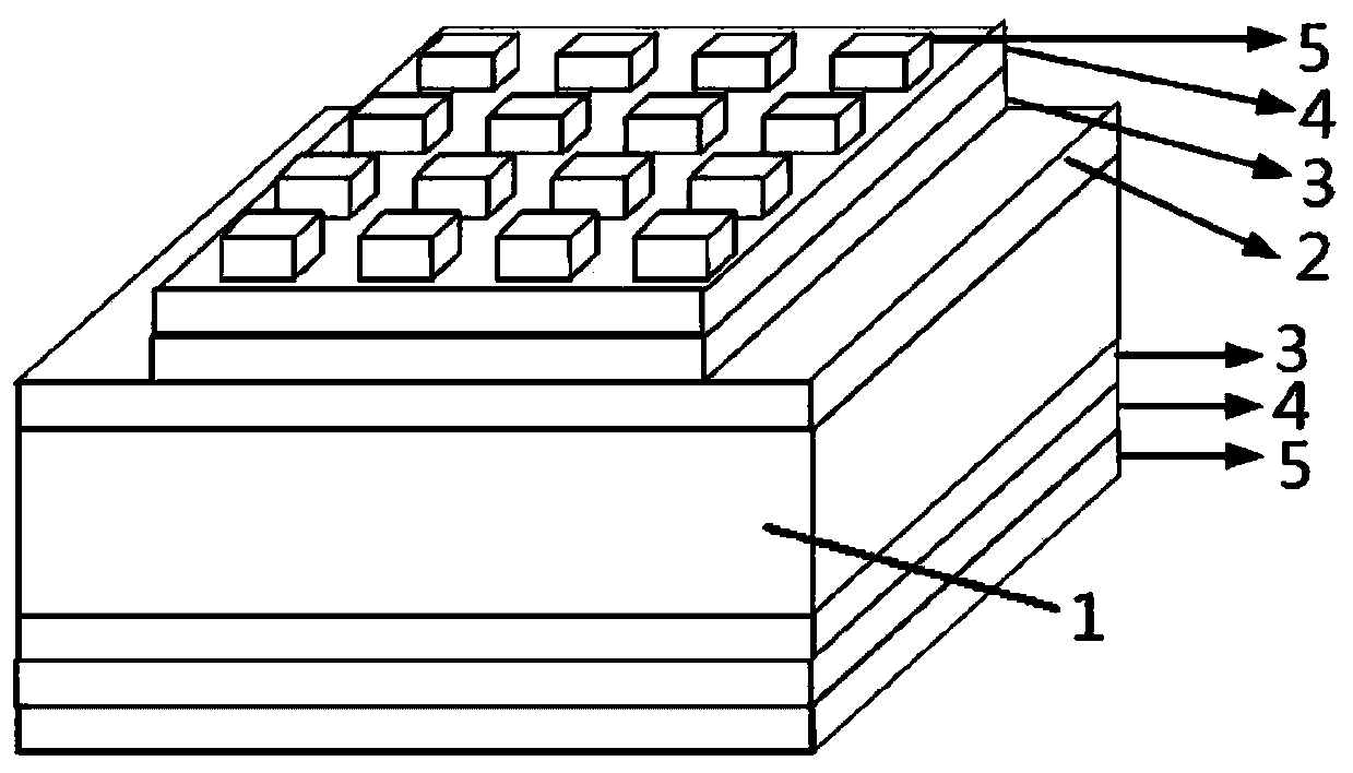 Semiconductor nuclear radiation detector and preparation method and application thereof