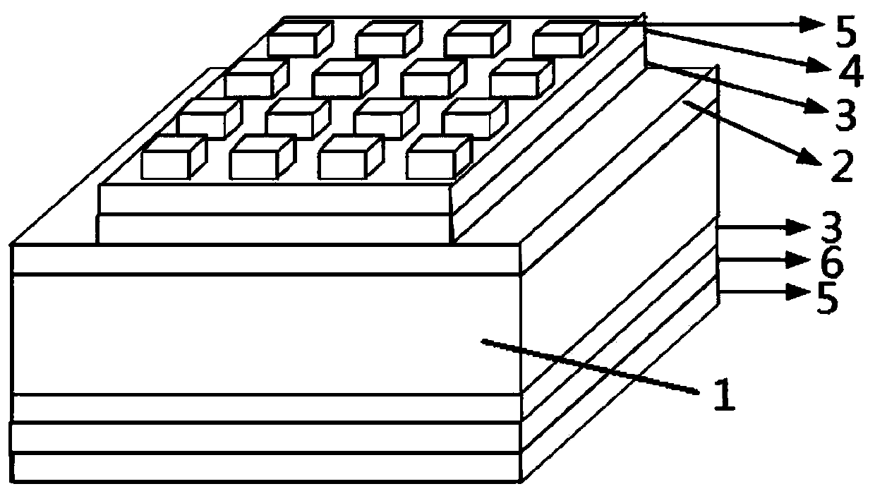 Semiconductor nuclear radiation detector and preparation method and application thereof