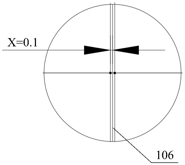 Hemispherical resonator inner spherical surface accurate grinding wheel