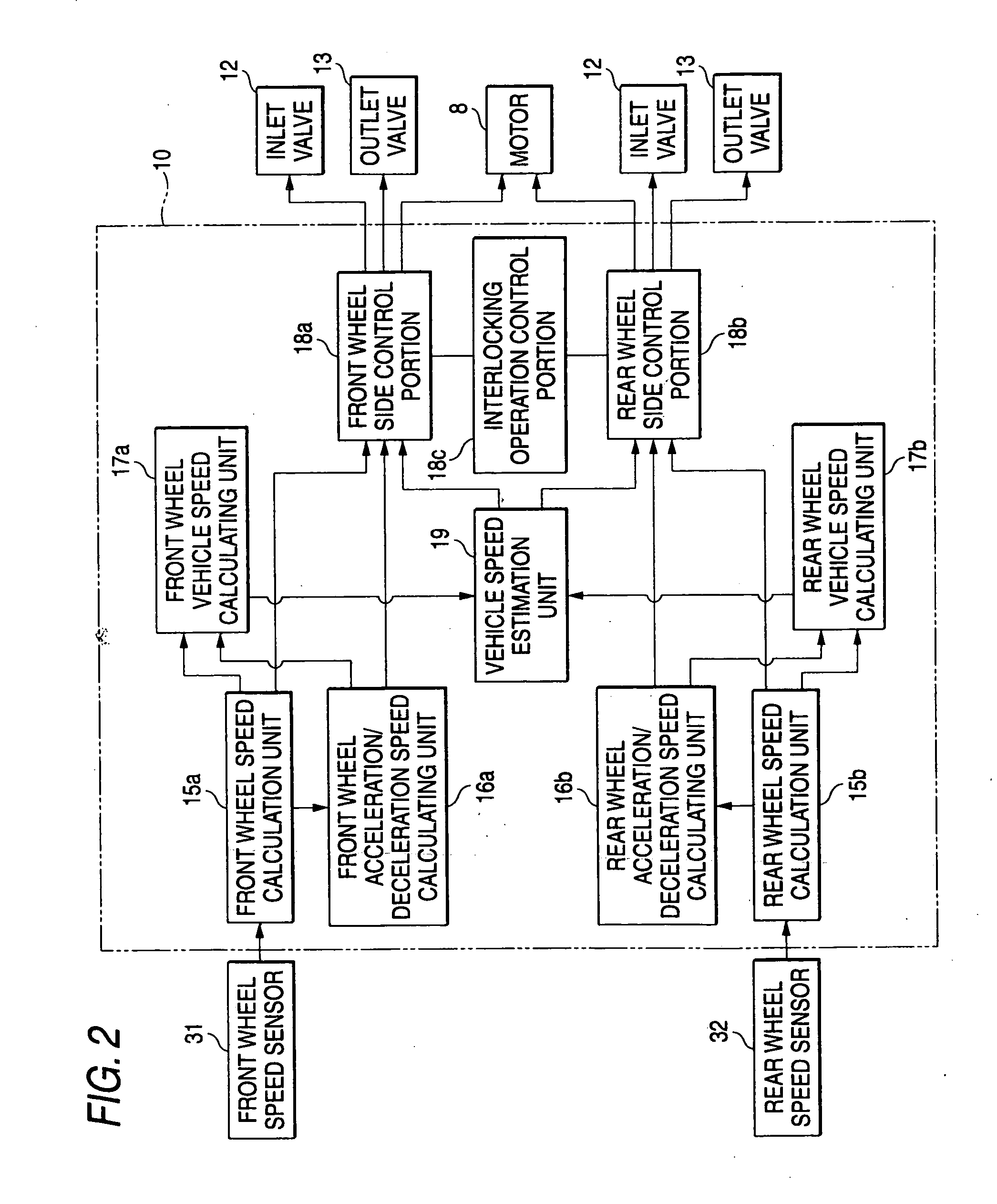 Vehicular brake control apparatus and control method therefor