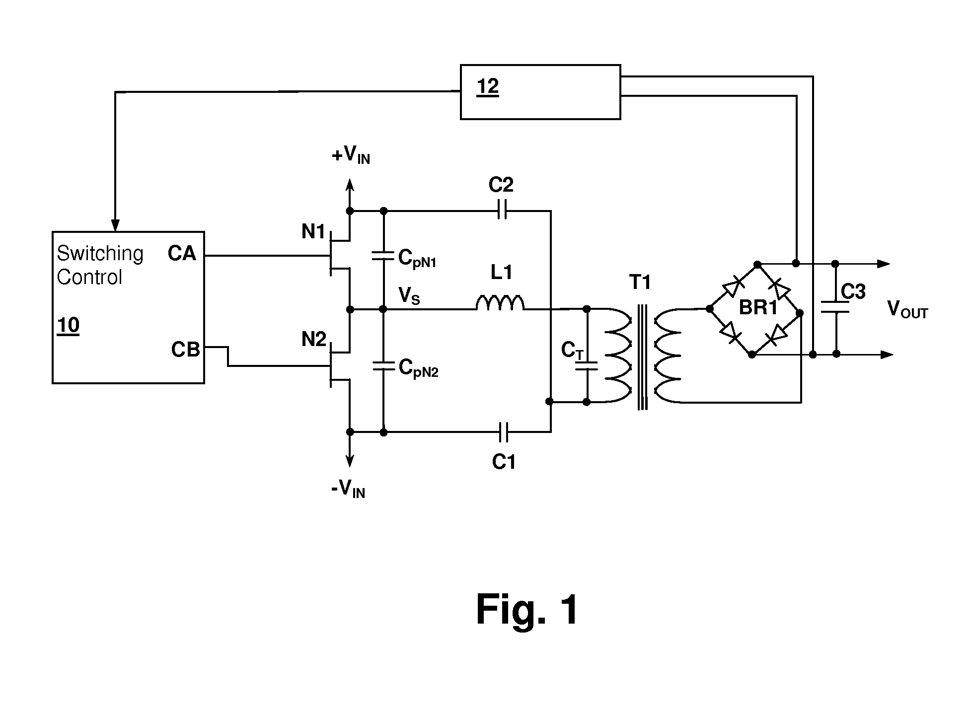 Audible noise suppression in a resonant switching power converter
