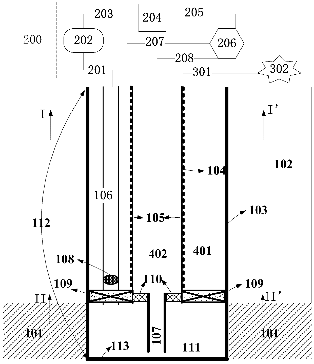 Axial Heat Exchange Closed Circulation Downhole Thermoelectric Power Generation System and Method