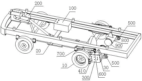 A high-efficiency motor vehicle power generation system