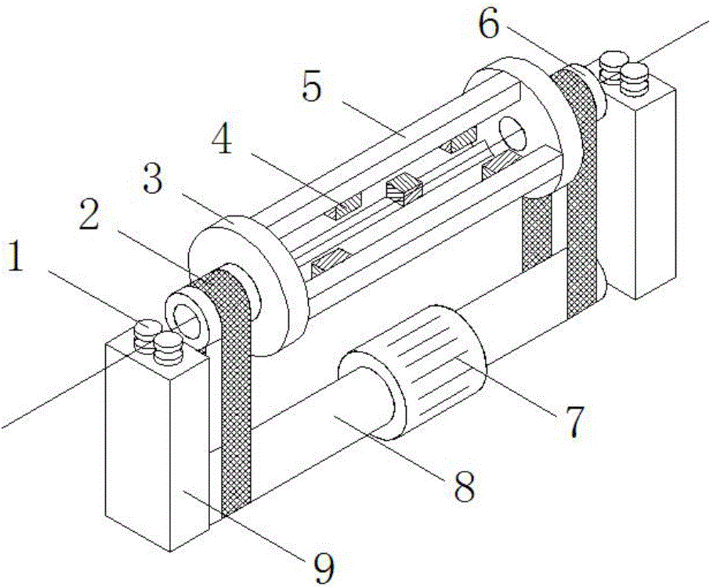 Capillary tube straightening device