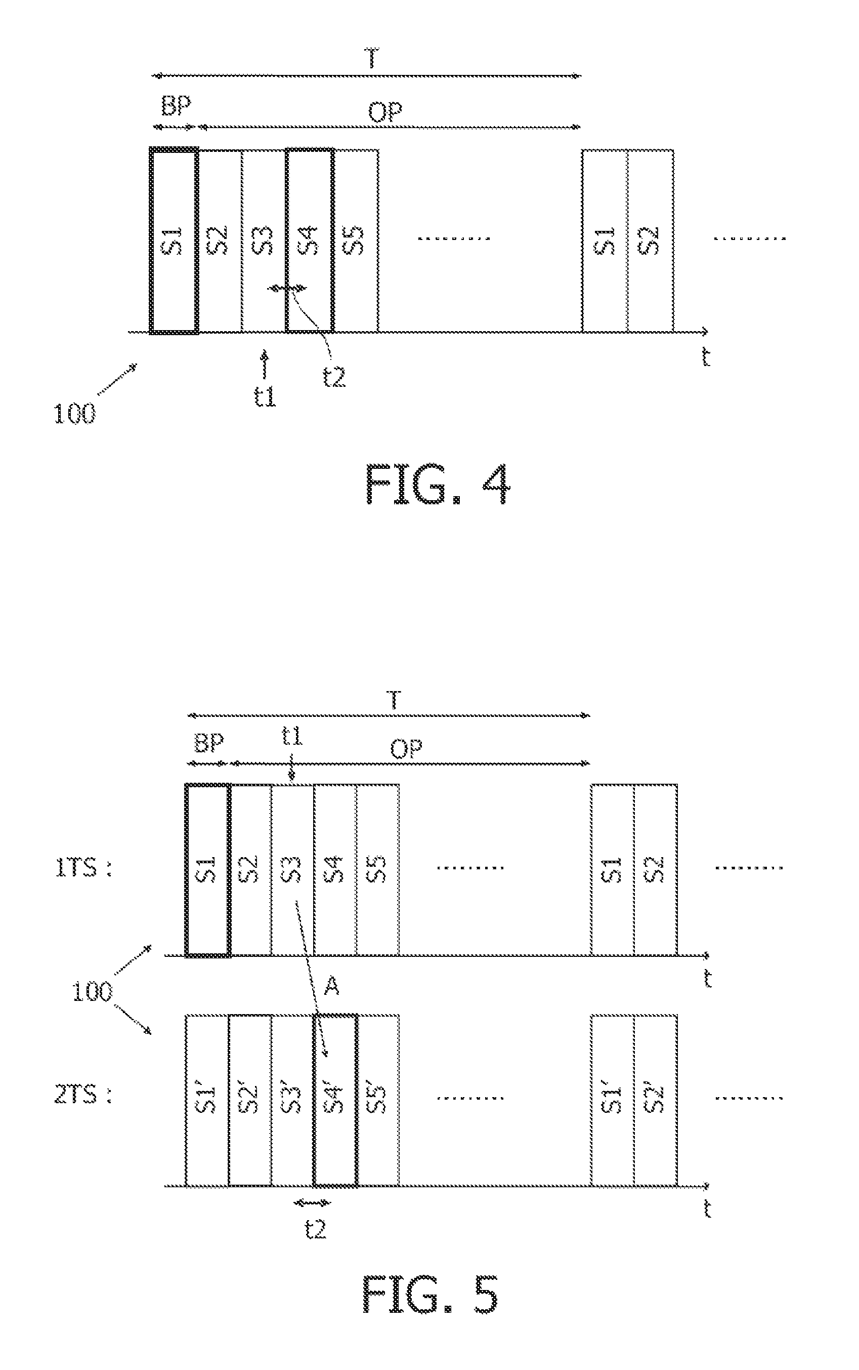 Method and receiving unit for fast change of services