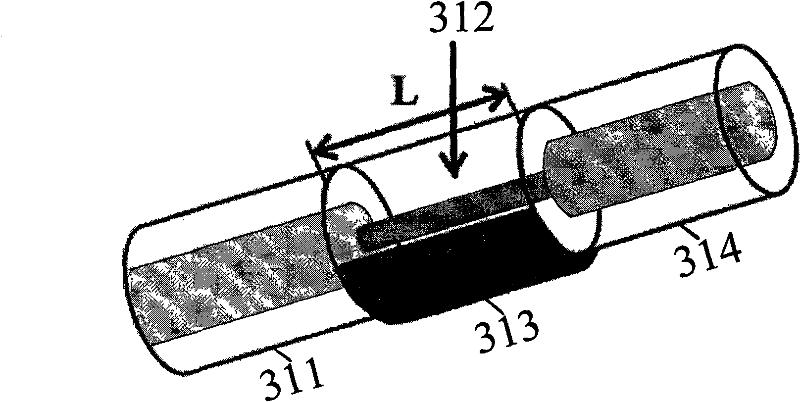 Optical fiber methane sensing system based on fiber core mismatch