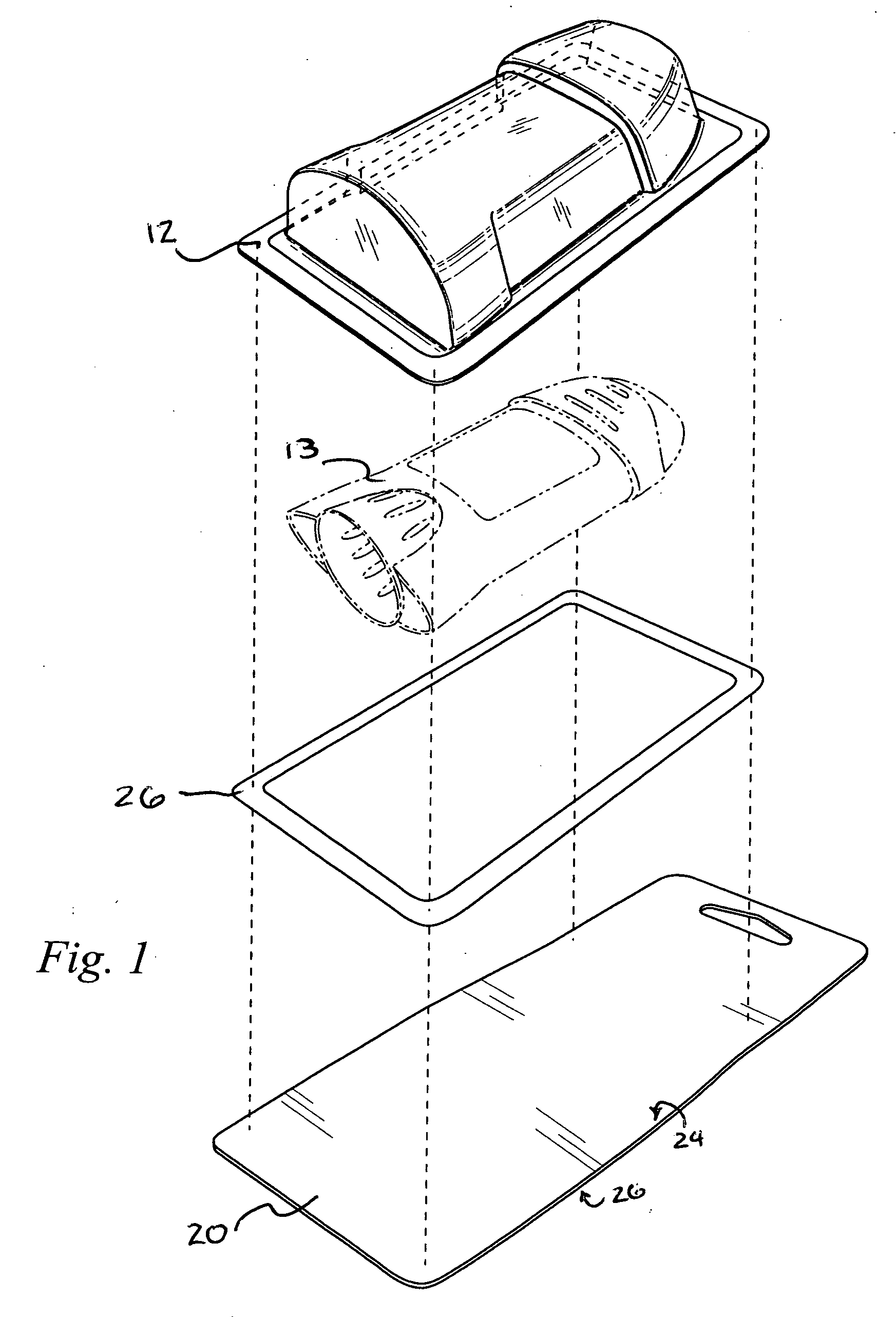 Blister package for adhesive compositions