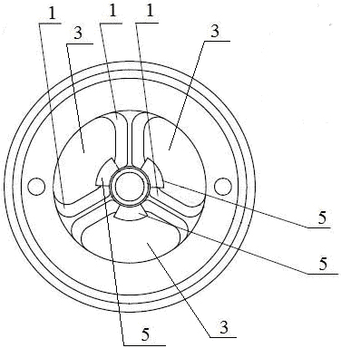 Disc drawing round pipe mold capable of being used by joint