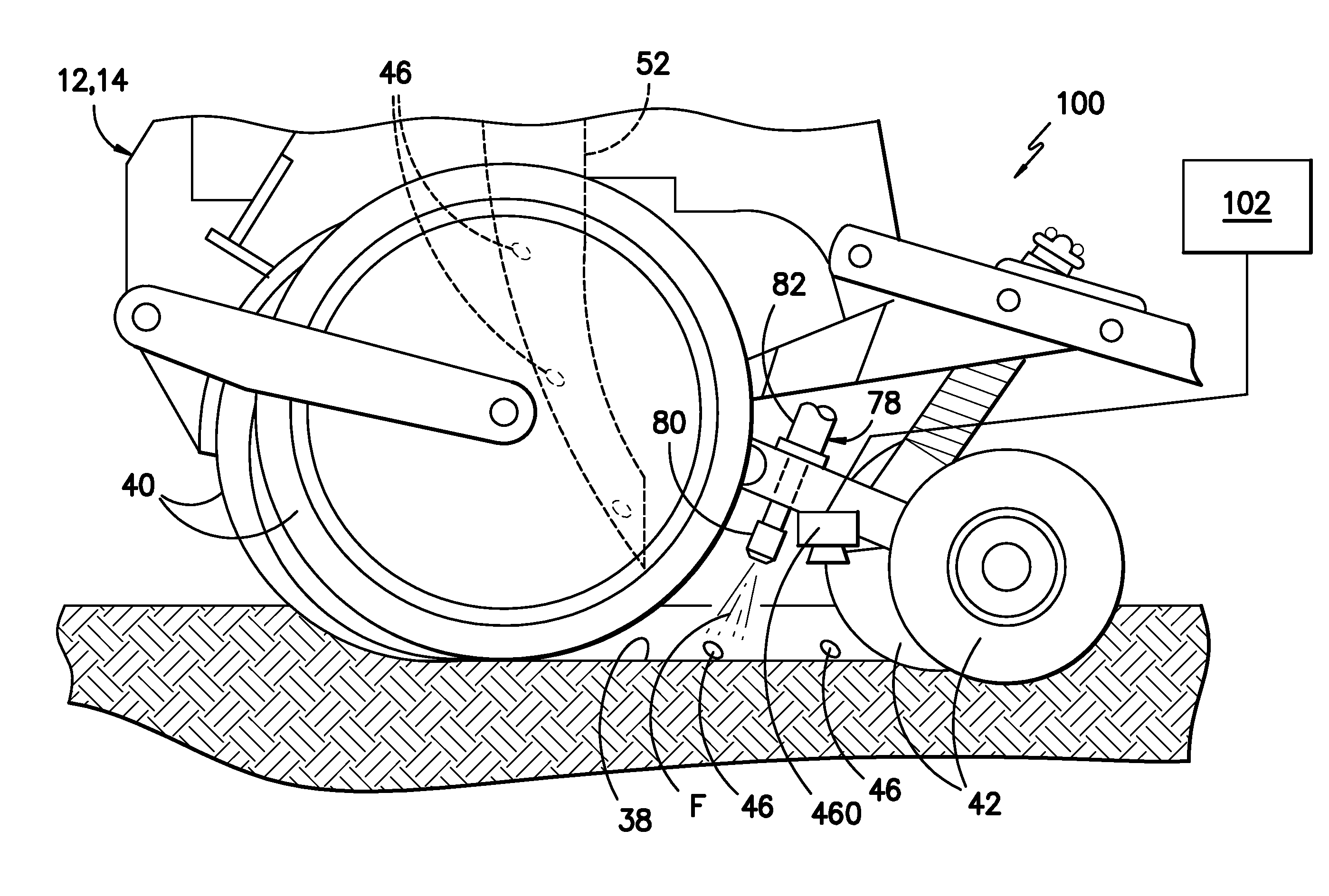 System and Method for Spraying Seeds Dispensed from a Planter