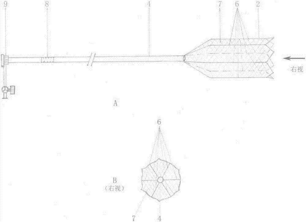 Pulmonary embolism preventing and thrombus removing device