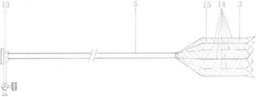 Pulmonary embolism preventing and thrombus removing device