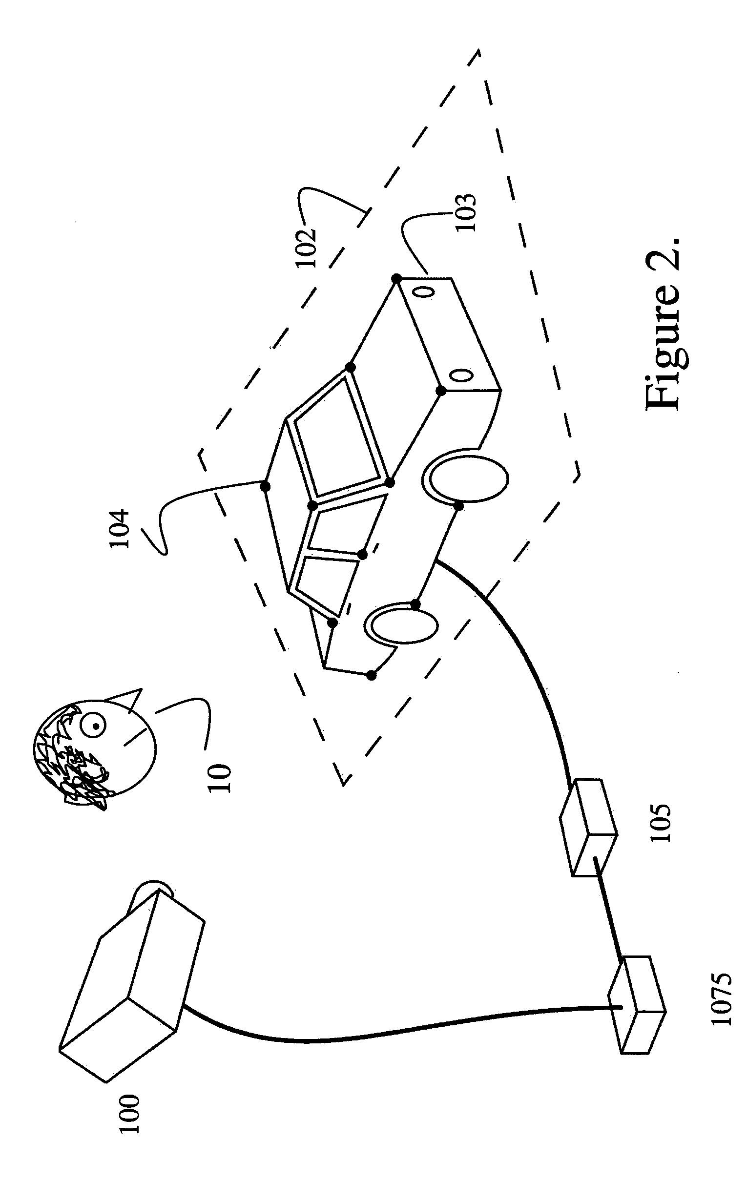 Method and system for calibrating projectors to arbitrarily shaped surfaces with discrete optical sensors mounted at the surfaces