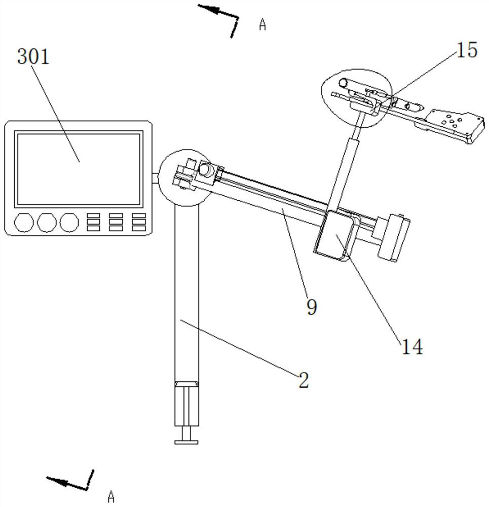 Automatic guide device for calcaneal sustentaculum talus screw