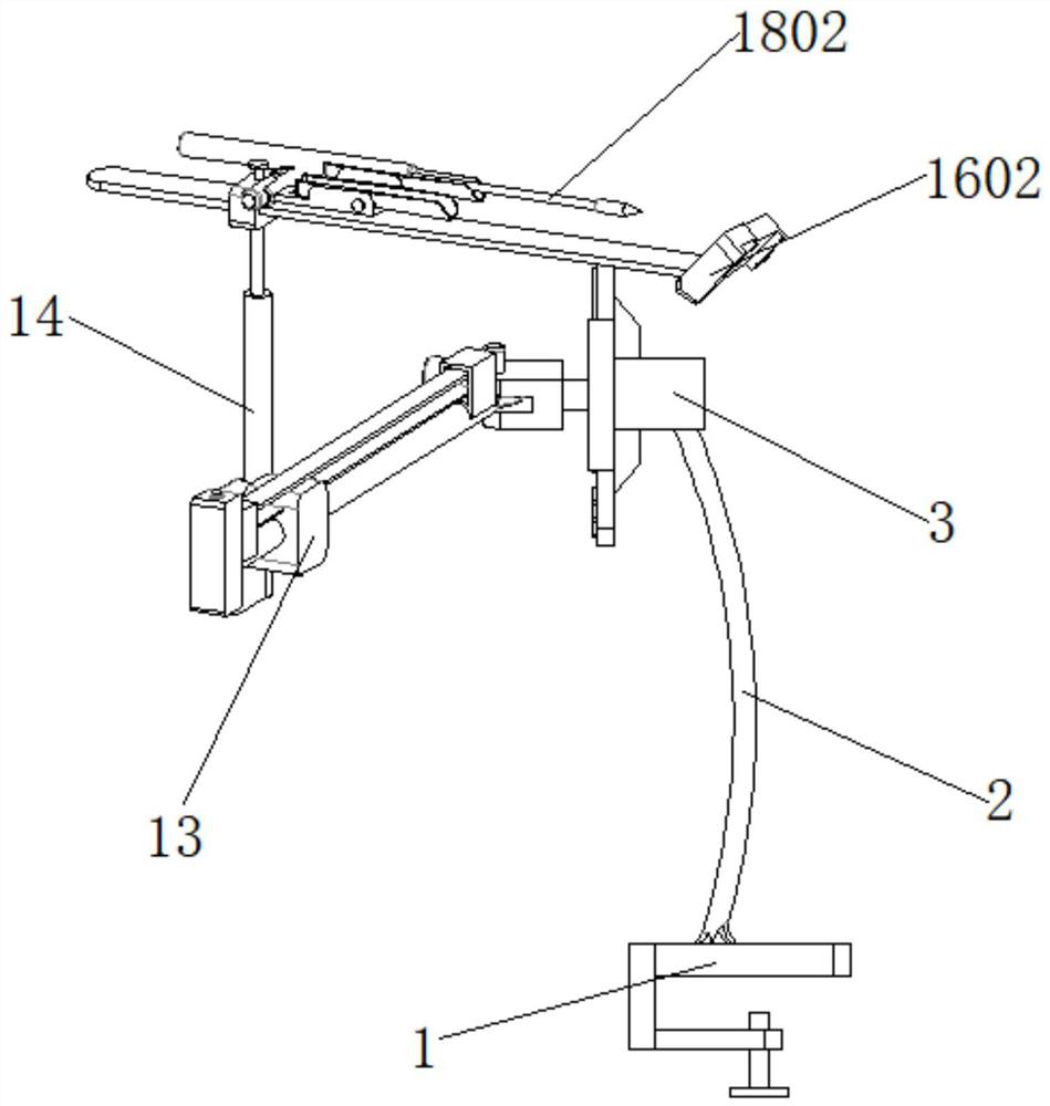 Automatic guide device for calcaneal sustentaculum talus screw