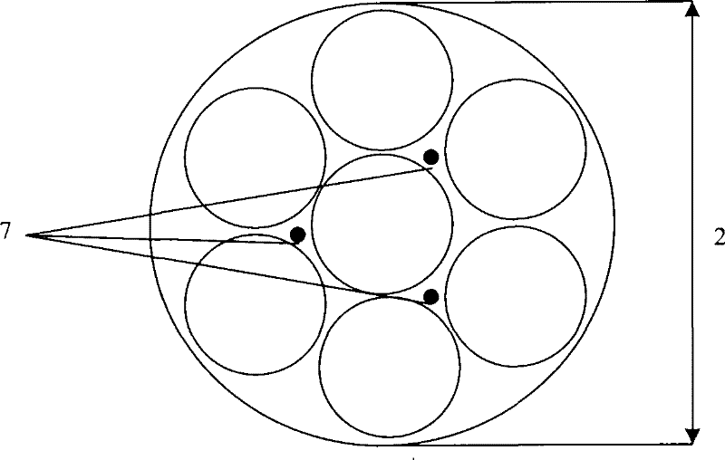 Table centrifuge outer sleeve being capable of placing centrifuge tubes with different diameters simultaneously