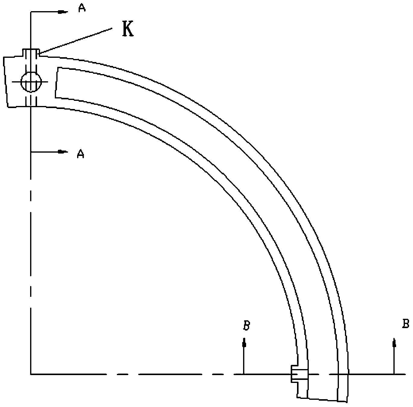 Sliding positioning guide device