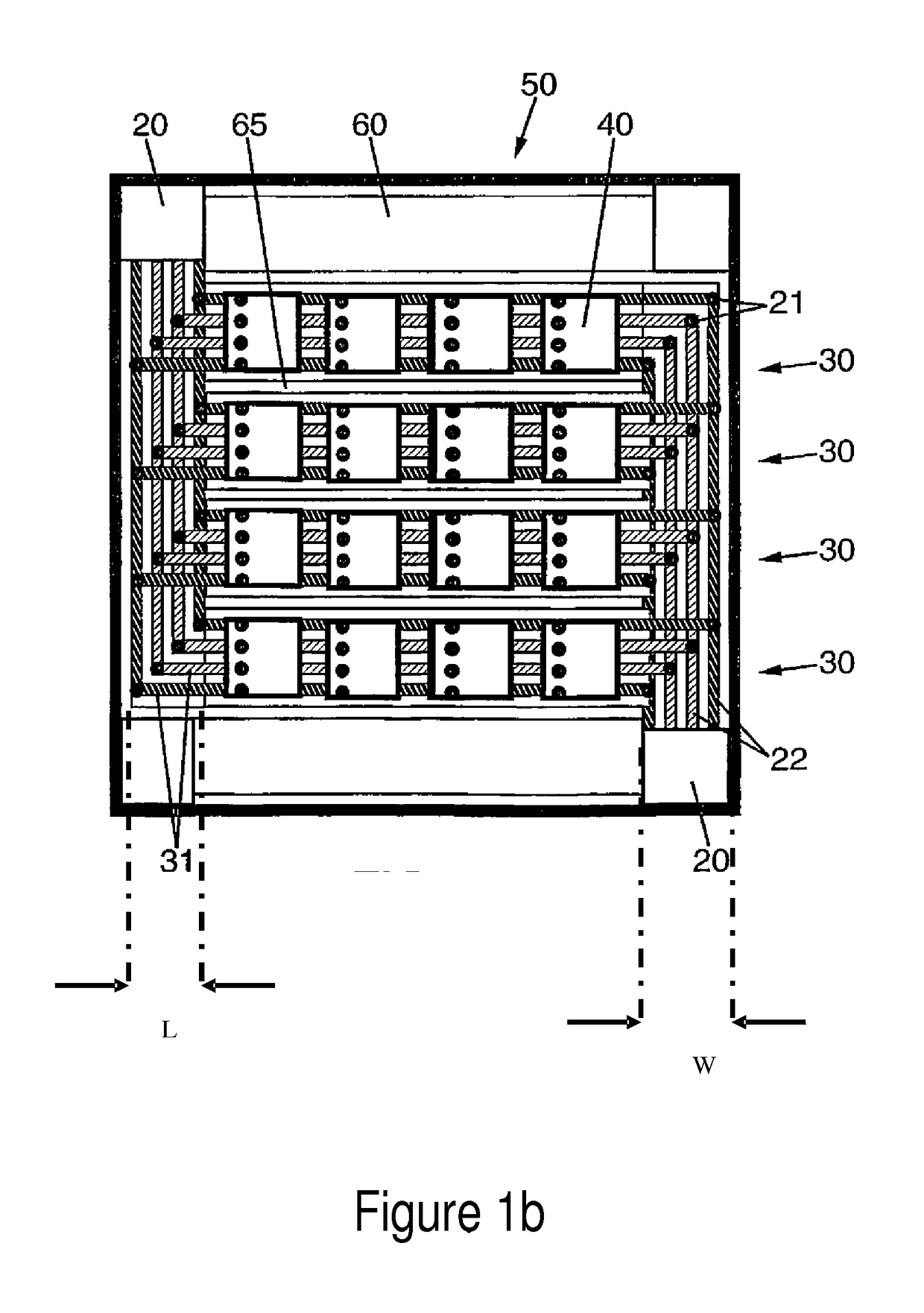 Tiled display, and display tile and carrier substrate for use in same