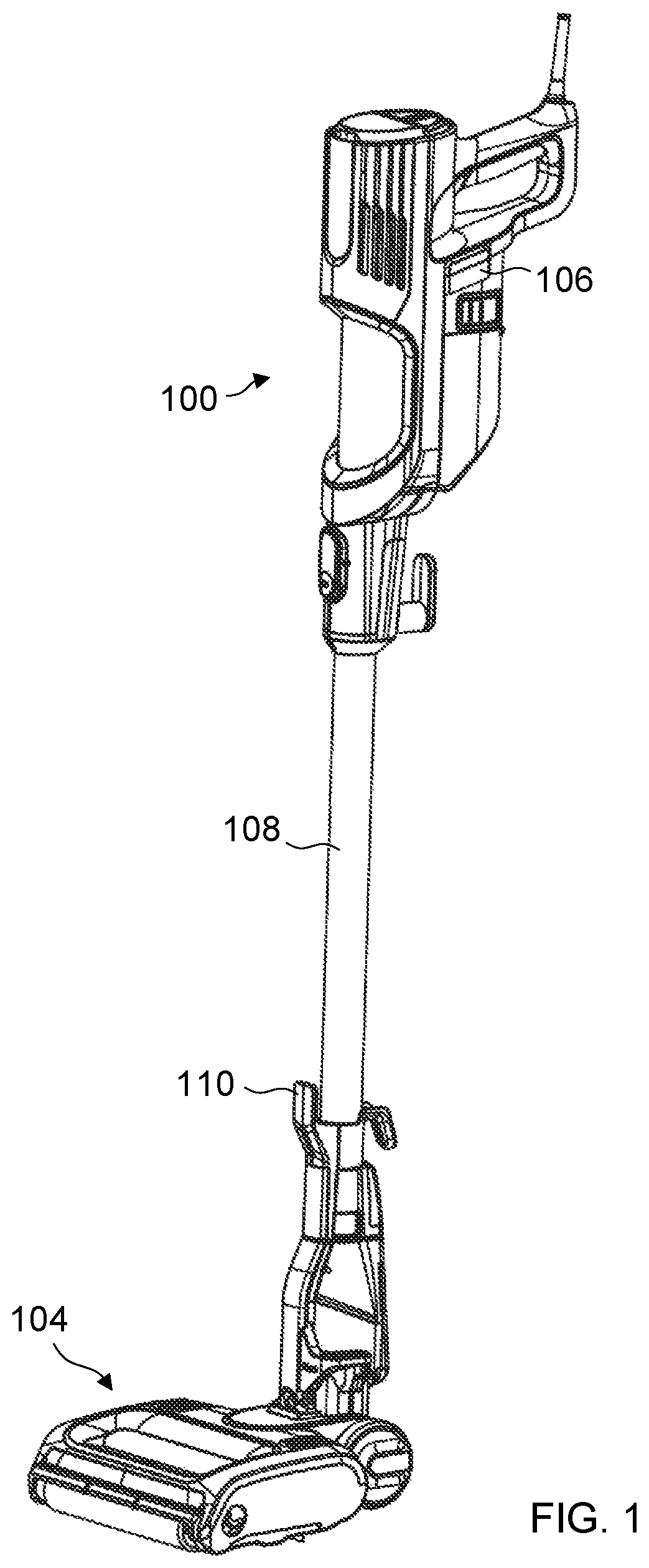 Surface cleaning apparatus with removable air treatment member assembly