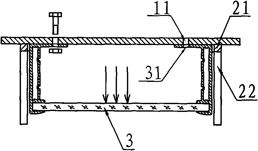 Rotating rotary-fixing type assembly fixing device