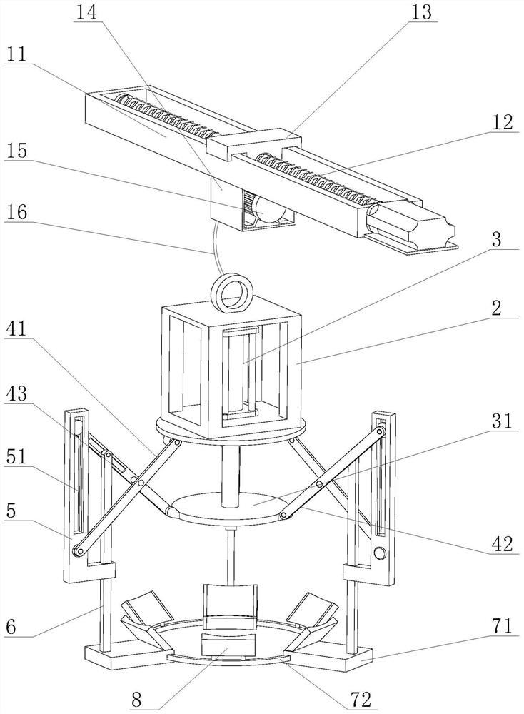 An automated lifting fixture