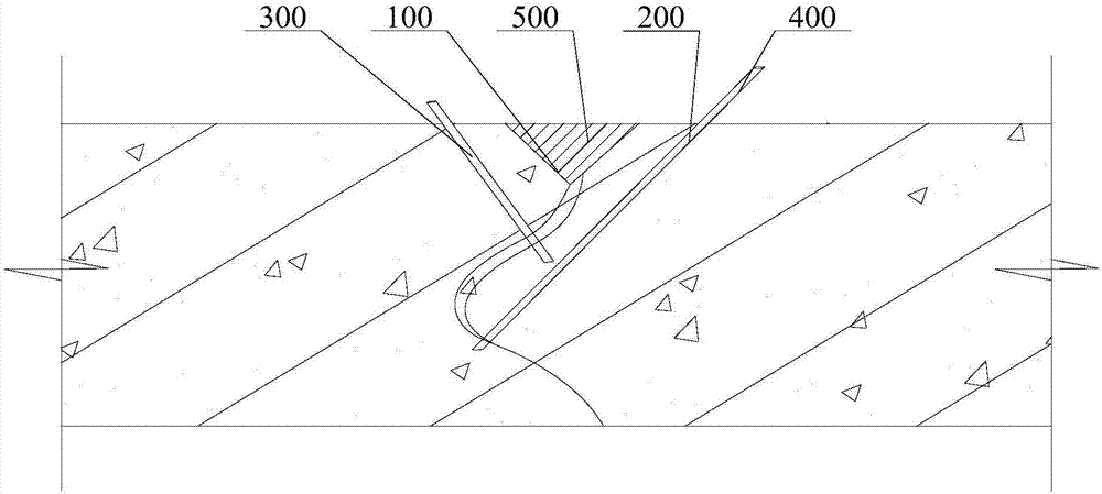 Leaking stoppage and reinforcement method for traffic tunnel cracks in vibration and disturbance environments