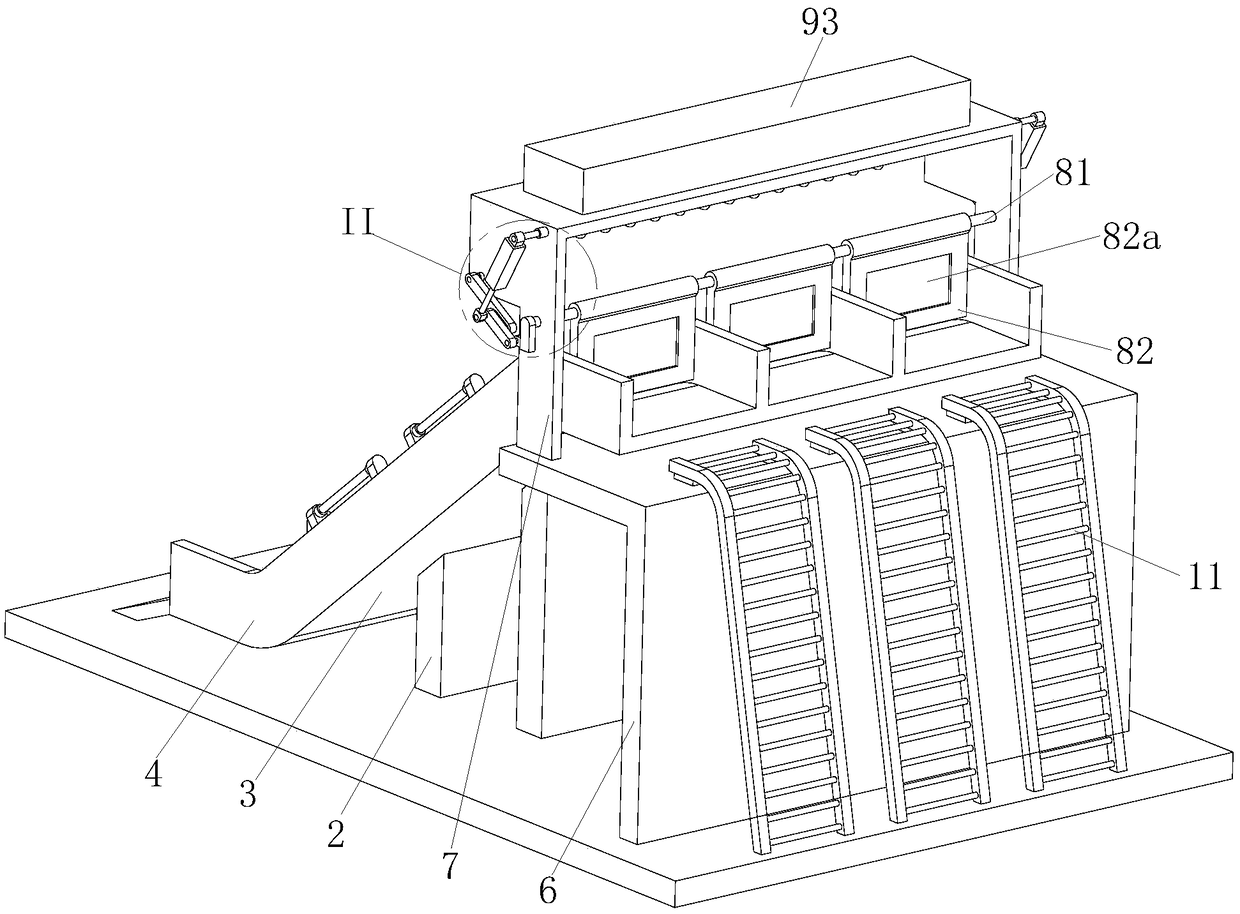 Recreational water slide with protective function