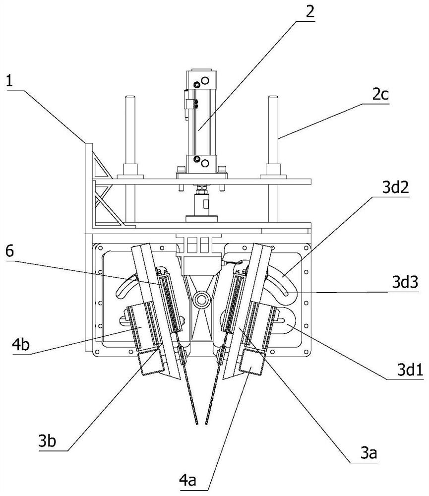 Highway pavement joint cutting device with automatic adjusting function for monitoring line installation