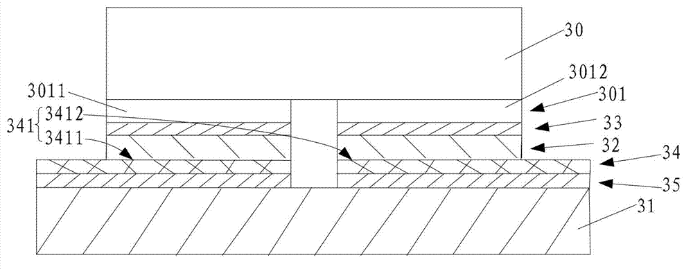 Light emitting diode (LED) with inverted structure and manufacturing method thereof