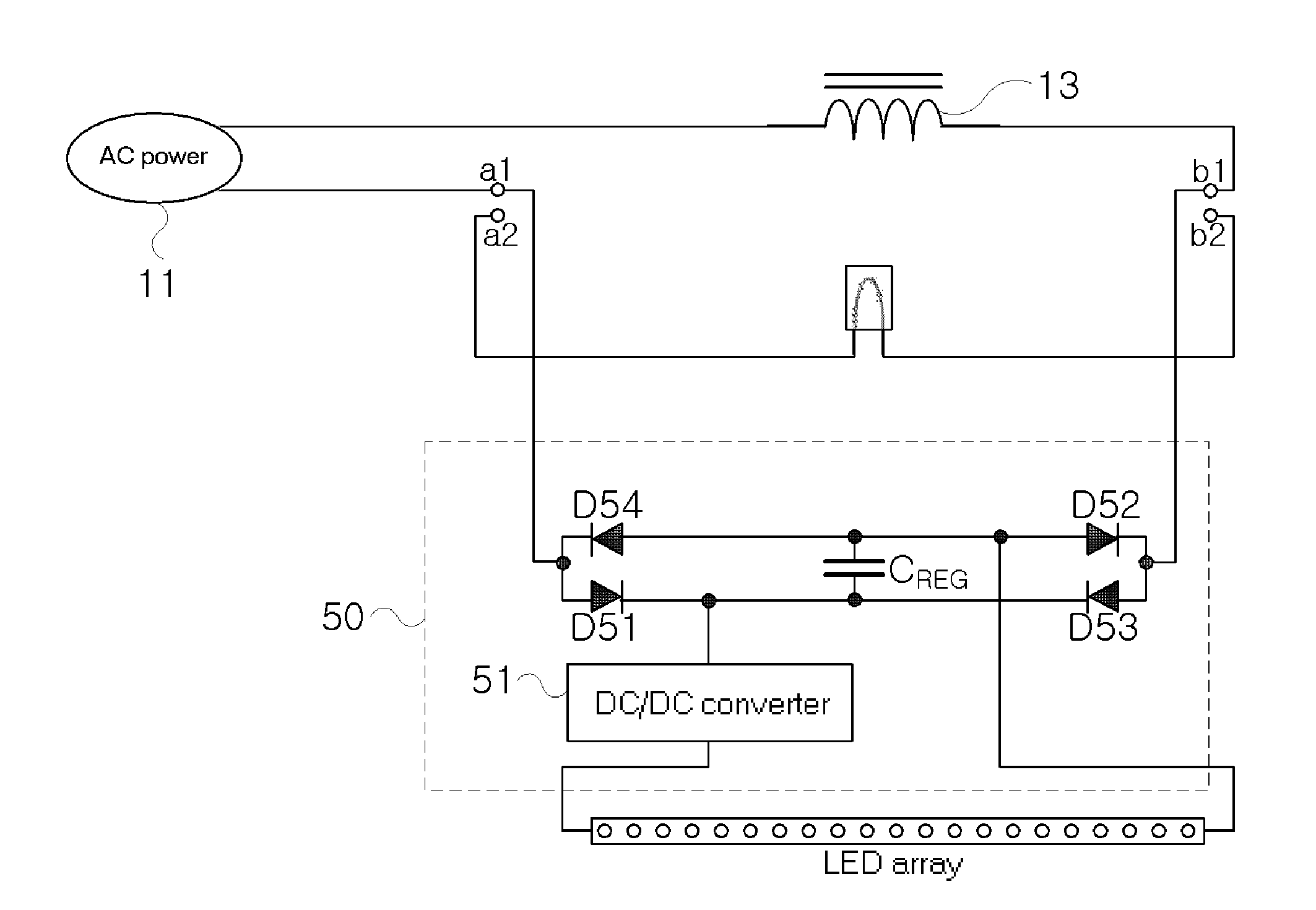 Apparatus for Connecting LED Lamps Into Lighting Instruments of a Fluorescent Lamp