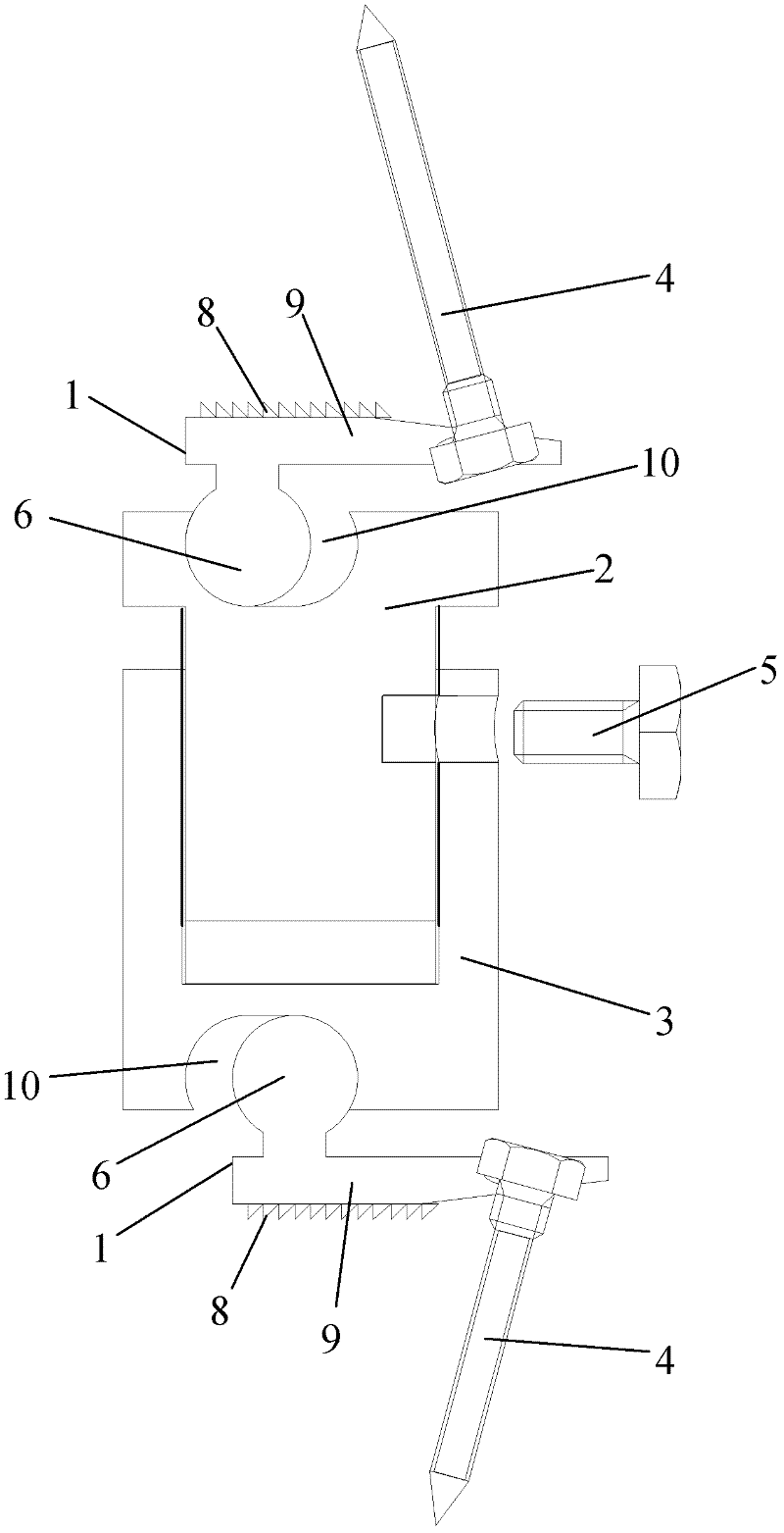 Adjustable artificial cervical vertebra and intervertebral connecting complex