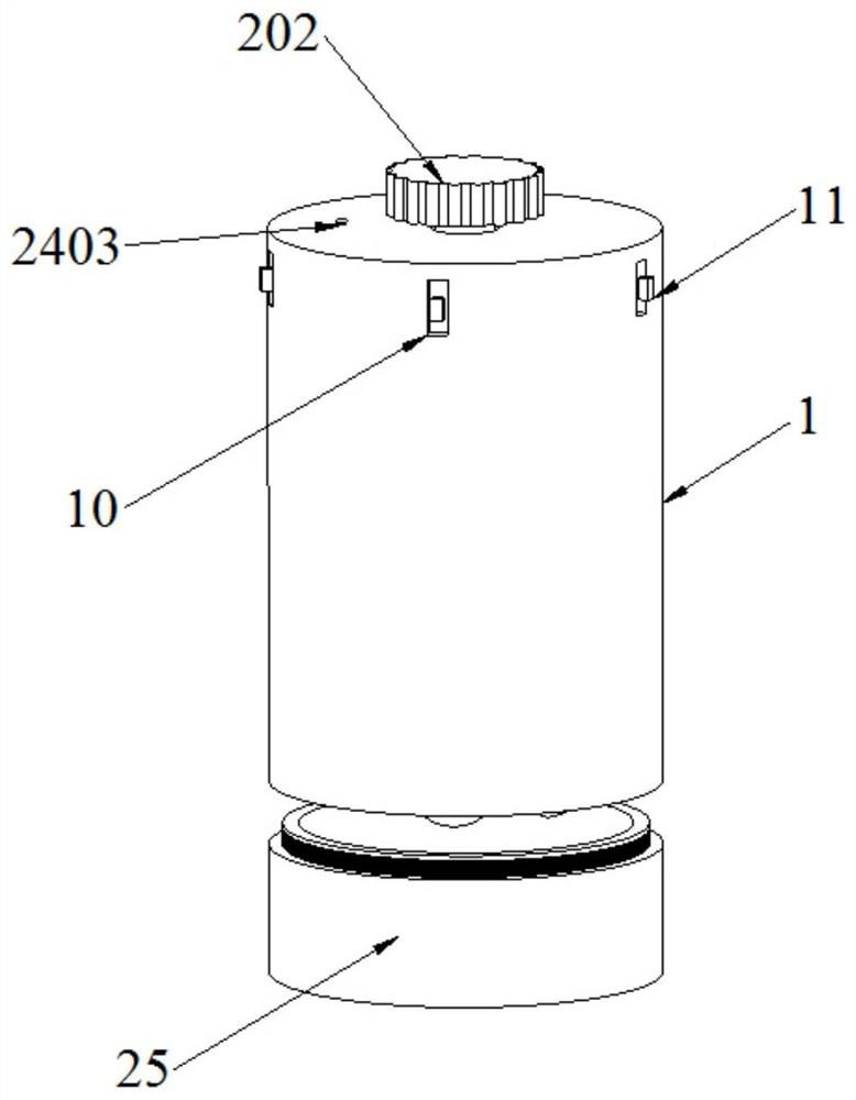 Pigment storage and blending device for artistic design