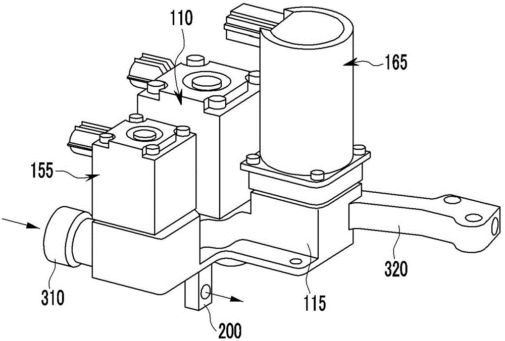 Fuel cell system using hydrogen supply manifold