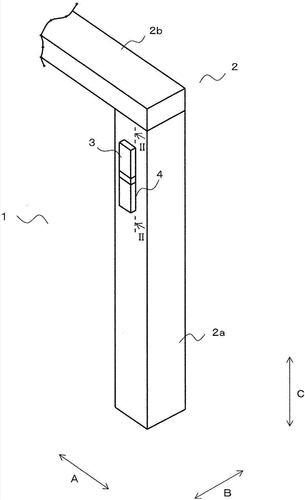Hall lantern device for elevator