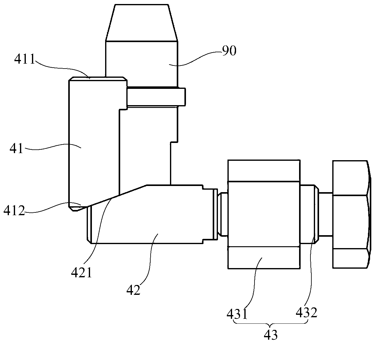 Film material compounding device