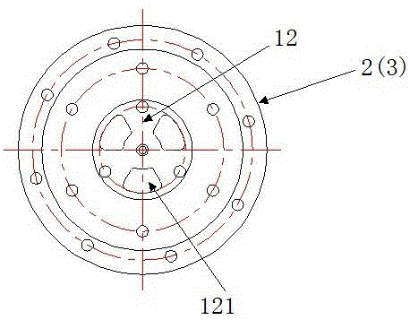 Passive damping device for solar panel