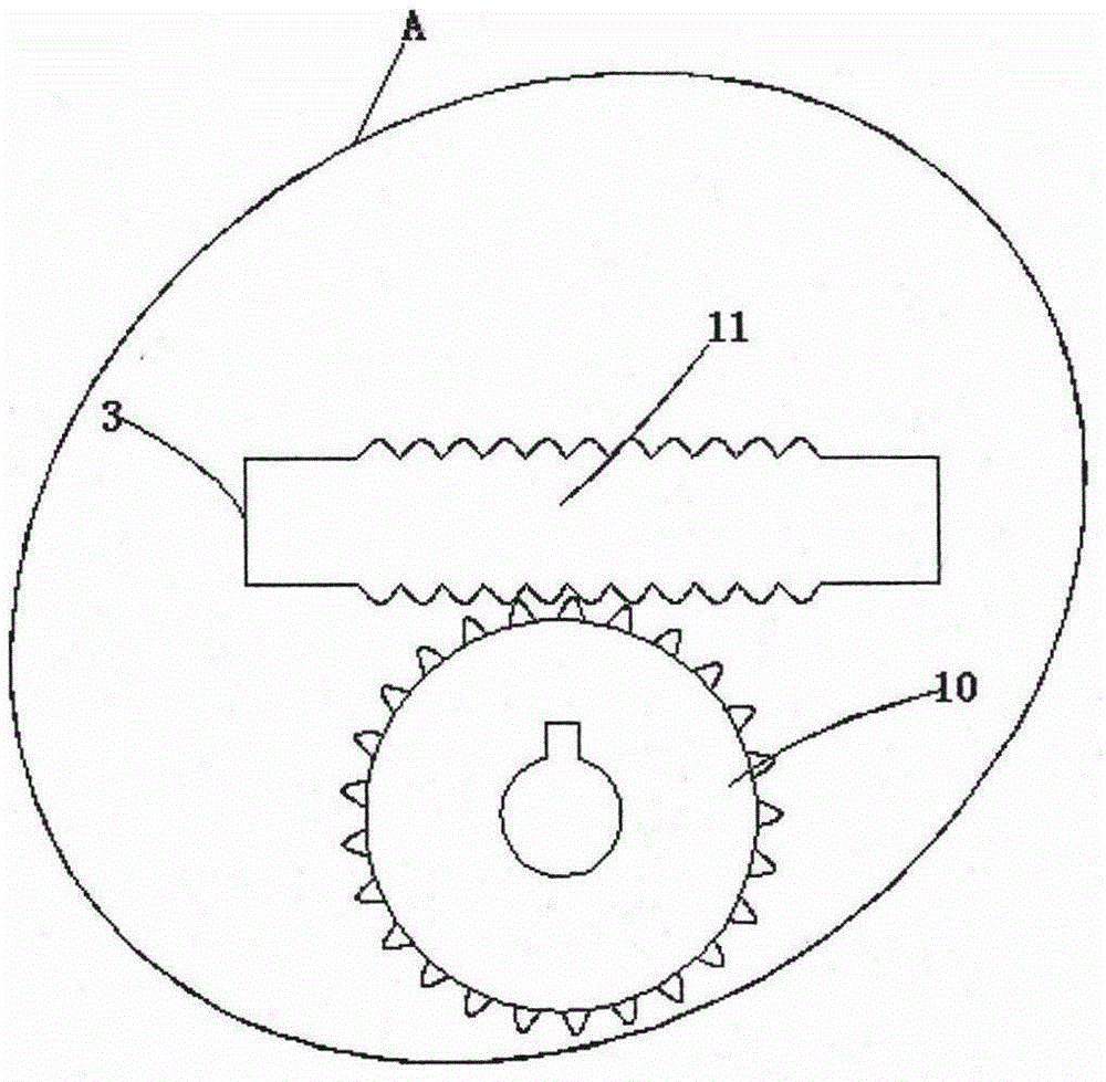 In-pipe circular hole chamfering machine