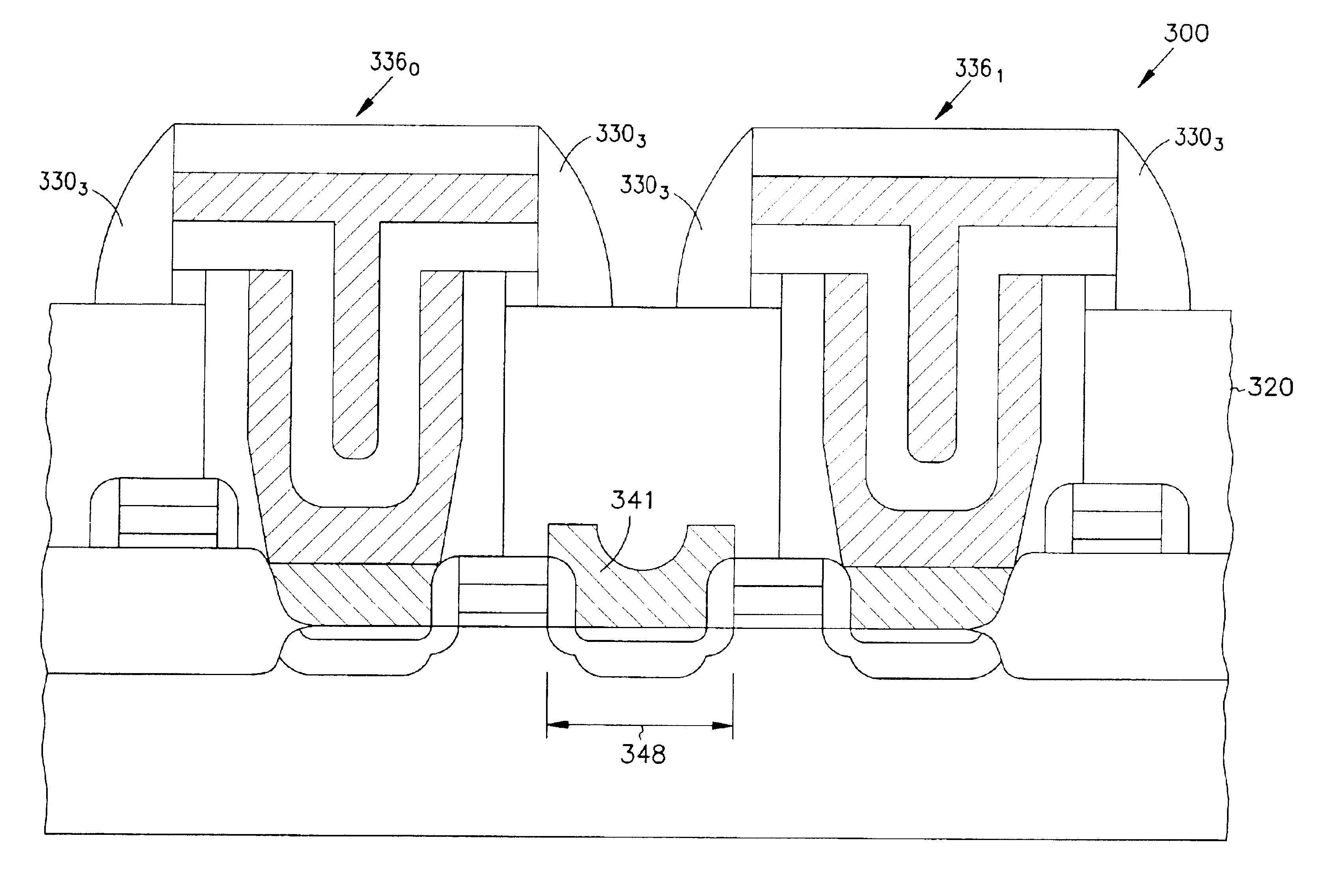 Structures and methods for enhancing capacitors in integrated circuits