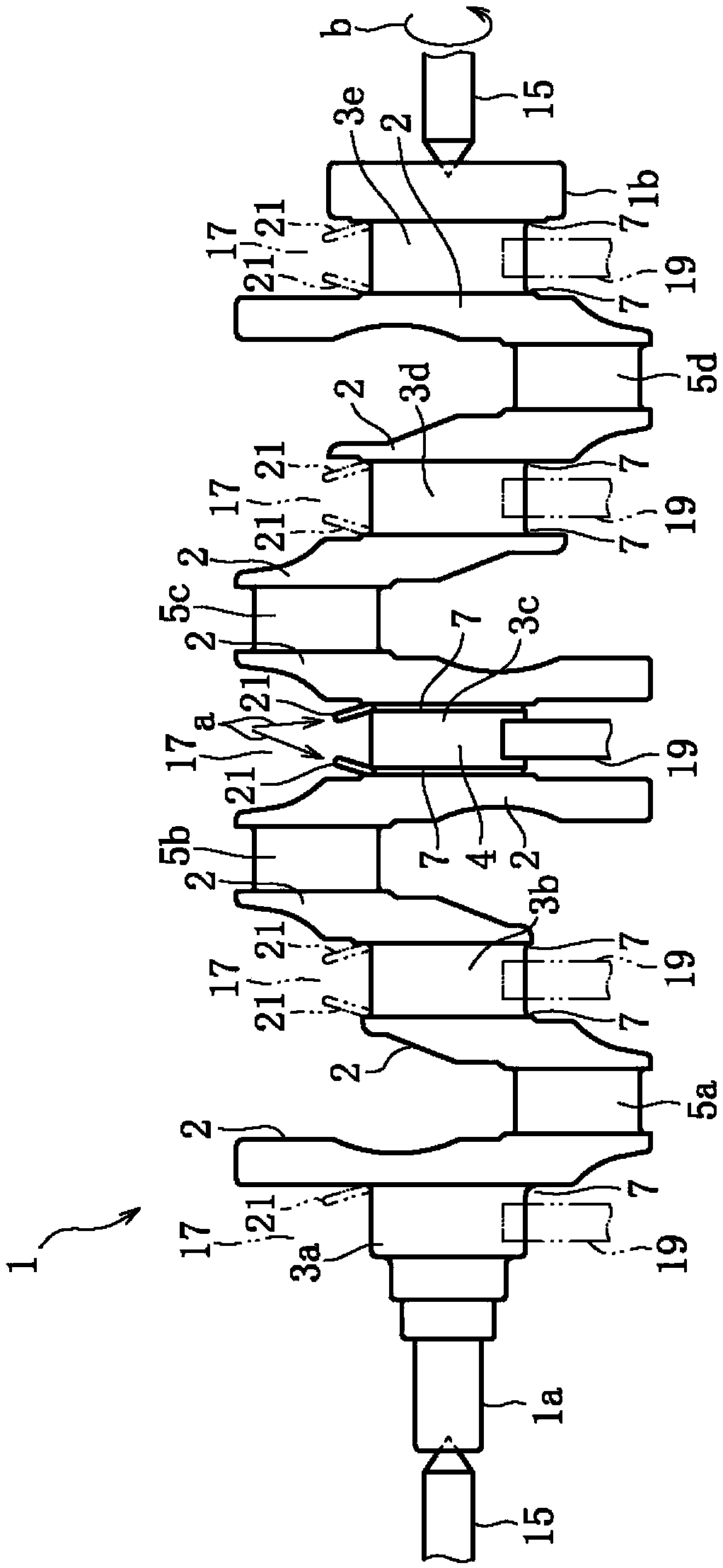 Manufacturing method of crankshaft