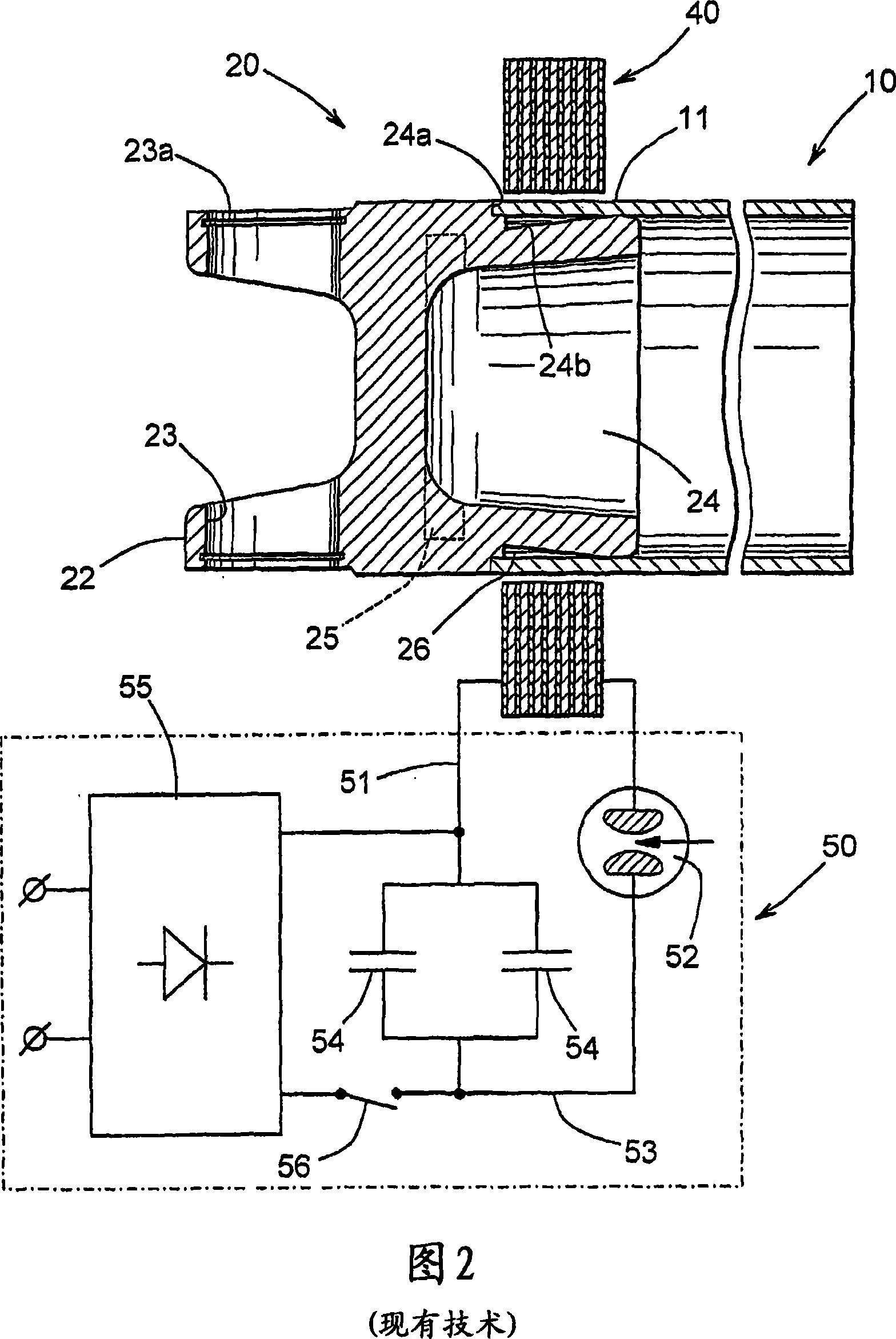 Method for performing a magnetic pulse welding operation to secure first and second metallic components with a preheating step for softening a first part of the first member