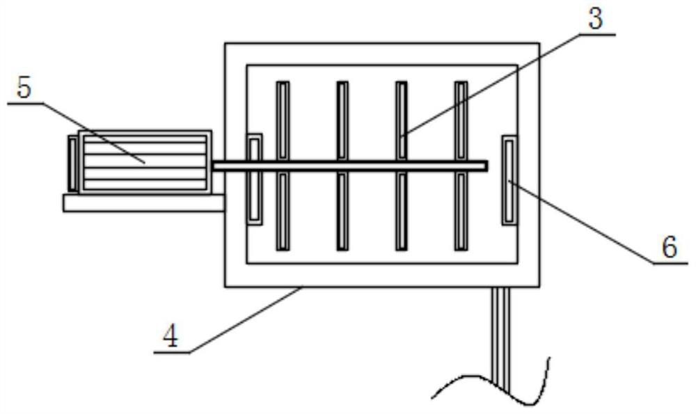 Chromic acid recycling treatment device for hard chromium plating production line