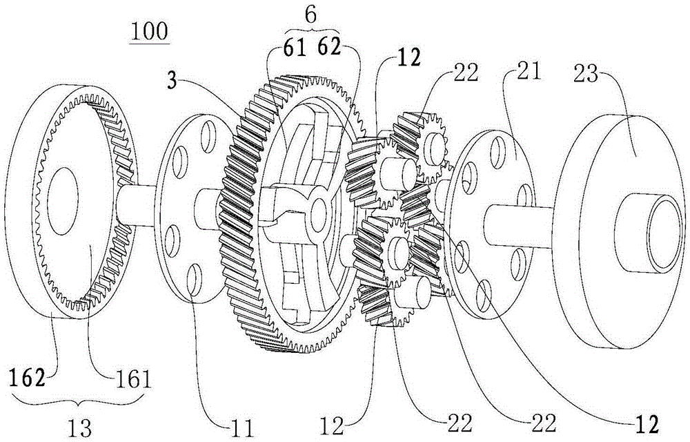 Power-driven system and vehicle comprising power-driven system